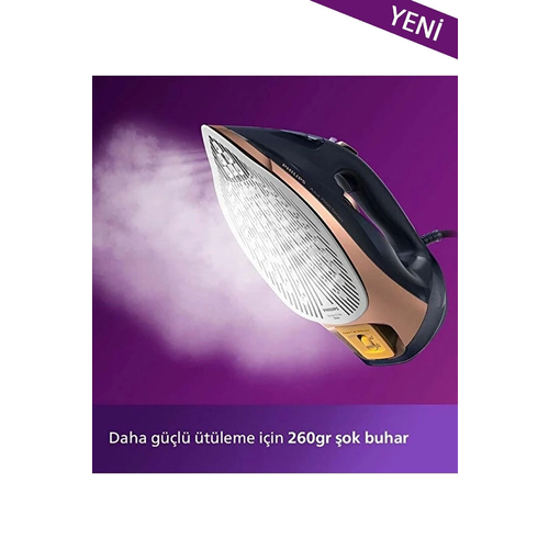 Philips Dst7510/80 Azur Buharlı Ütü 7500 Serisi resim önizleme