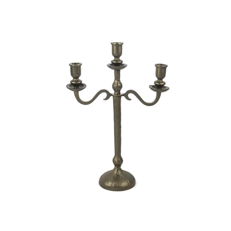 Bronz 3lü Mumluk 30x11x43cm - P142.365363 resim detay