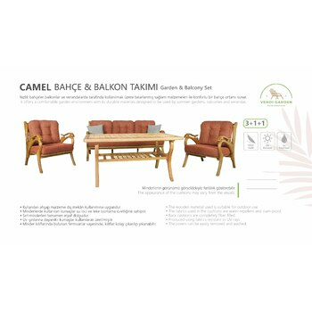 Camel Bahçe & Balkon Takımı ürün yorumları resim