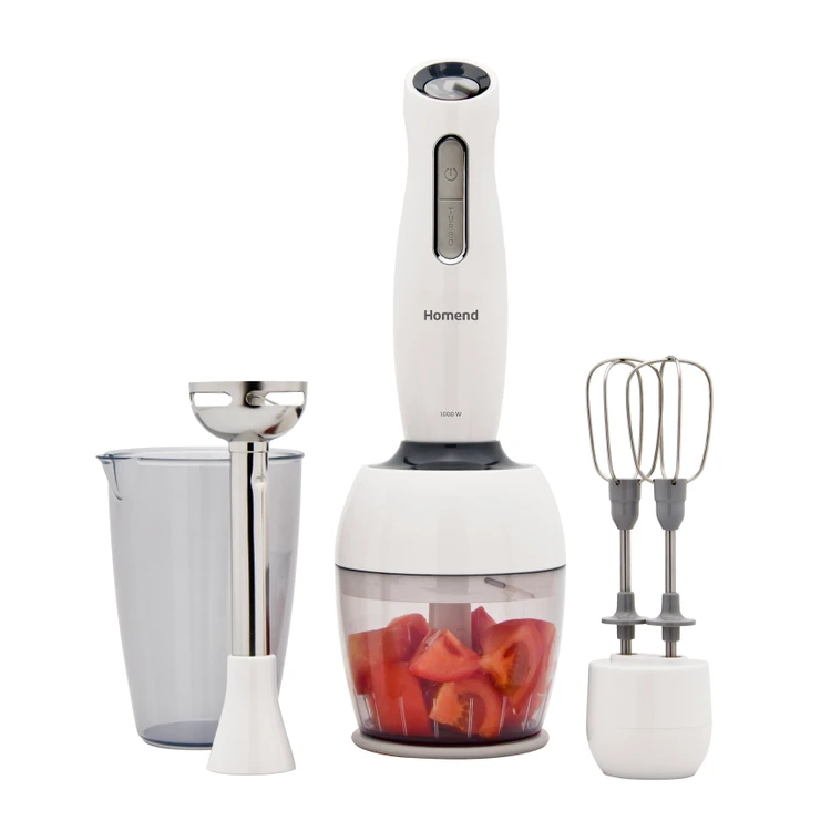 Homend Handmaid 1907h Blender Set Krem Gri resim detay