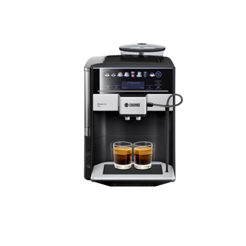 Bosch Tam Otomatik Kahve Makinesi Vero Barista 400 Metalik Safir Siyahı - Tıs65429rw