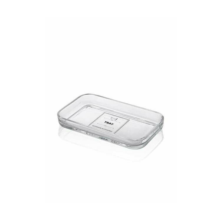 The Mia Clear Banyo Tepsisi 24x14x3 Cm - Sbn0023 resim detay